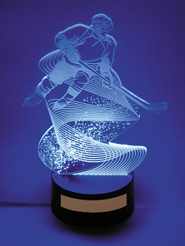 Сувенир-светильник «Хоккей» - PS1490-Z