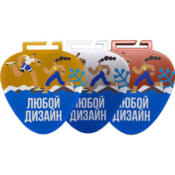 MF03 - МЕДАЛЬ С ПЕЧАТЬЮ НА ЗАКАЗ