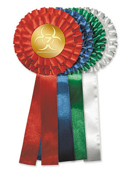 Розетка наградная из лент - PS850