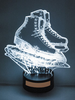 Сувенир-светильник «Фигурное катание» - PS1506-Z